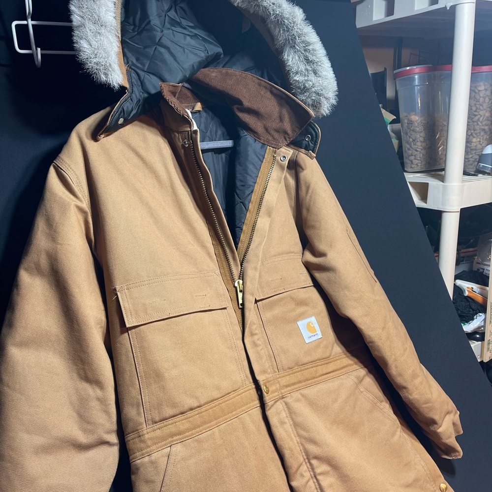 Vintage Authentic Carhartt 1990’s Hooded Arctic Extreme Coveralls 46R